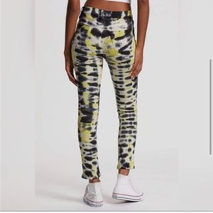 Hudson Holly High Rise Tye Dye Skinny Jeans
